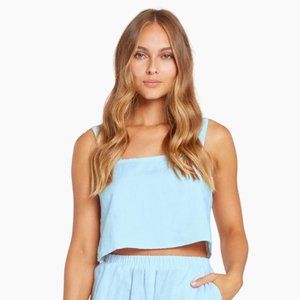 VITAMIN A SWIM- Tallows Crop Top- BNWT